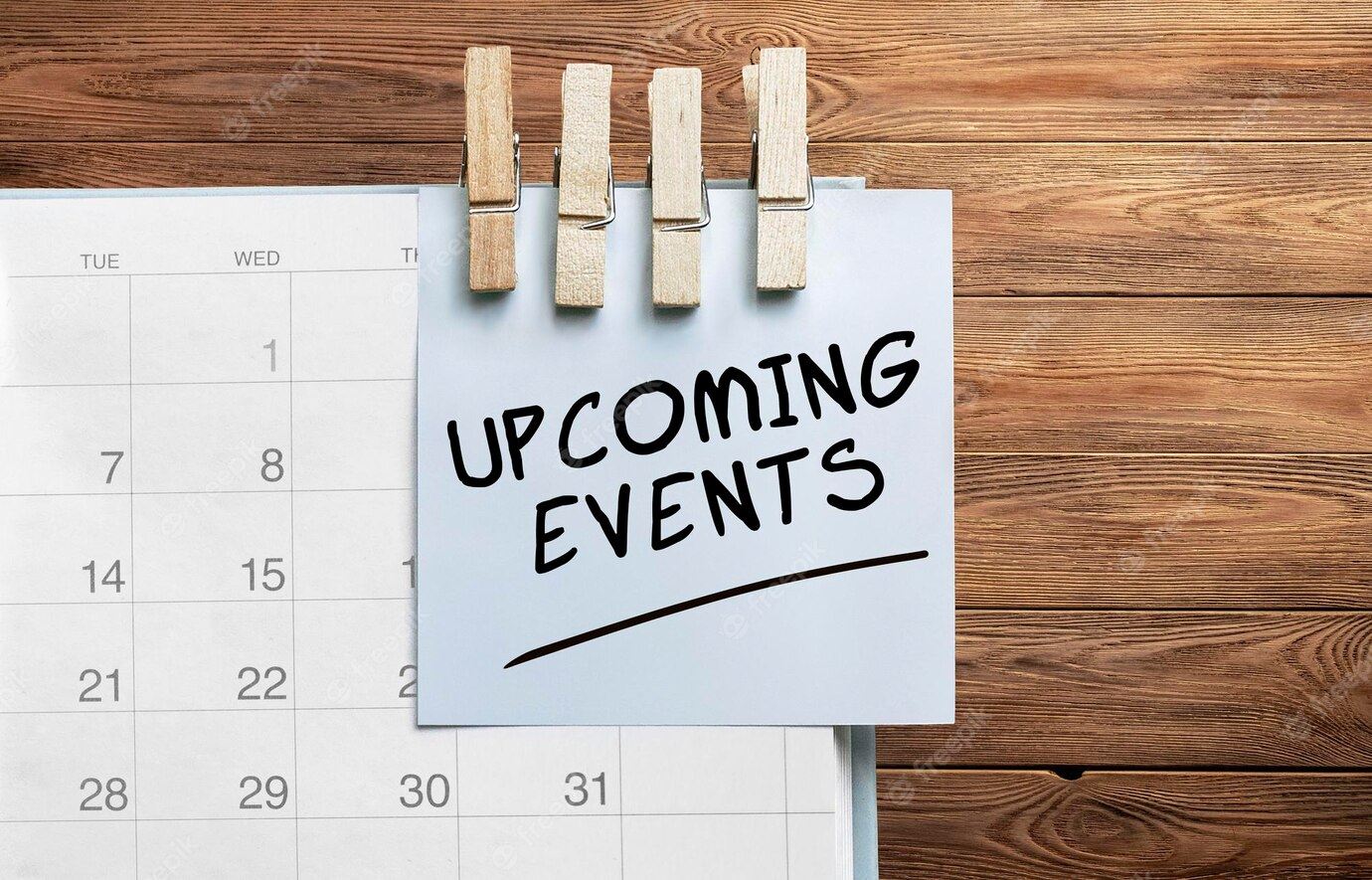  Upcoming Events